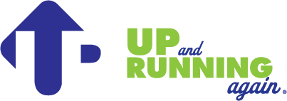 Up and Running again logo